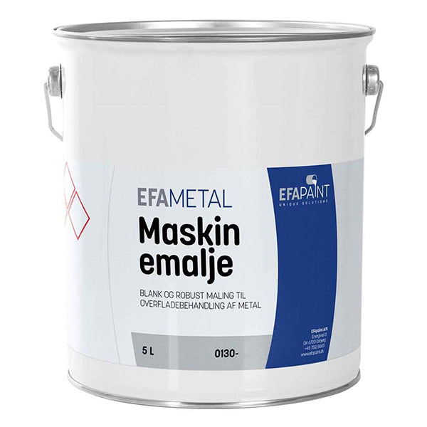 EFAmetal maskinemalje Volvo Valmet Sort 5 liter