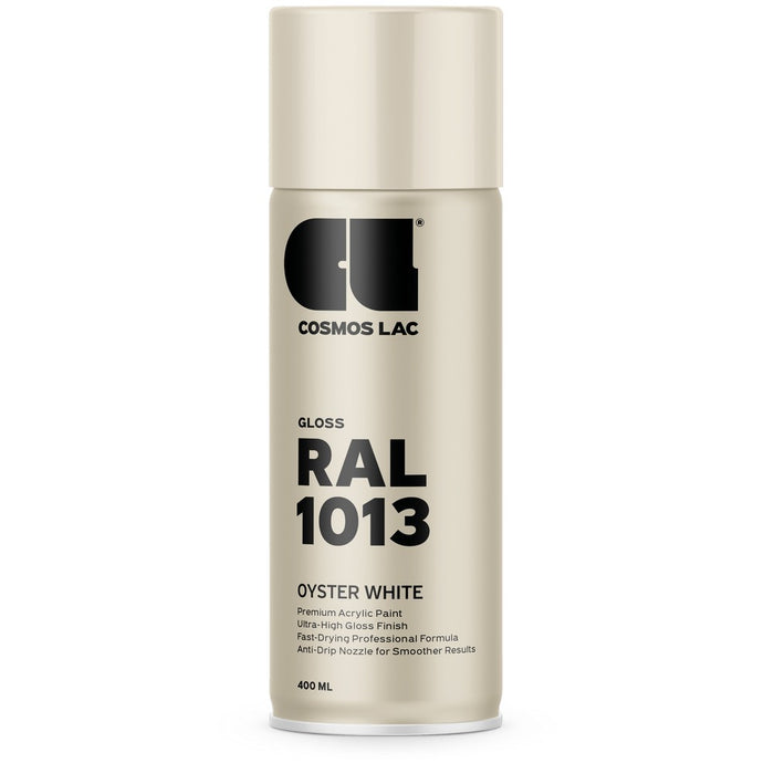 Cosmos premium spray RAL 1013 Oyster White