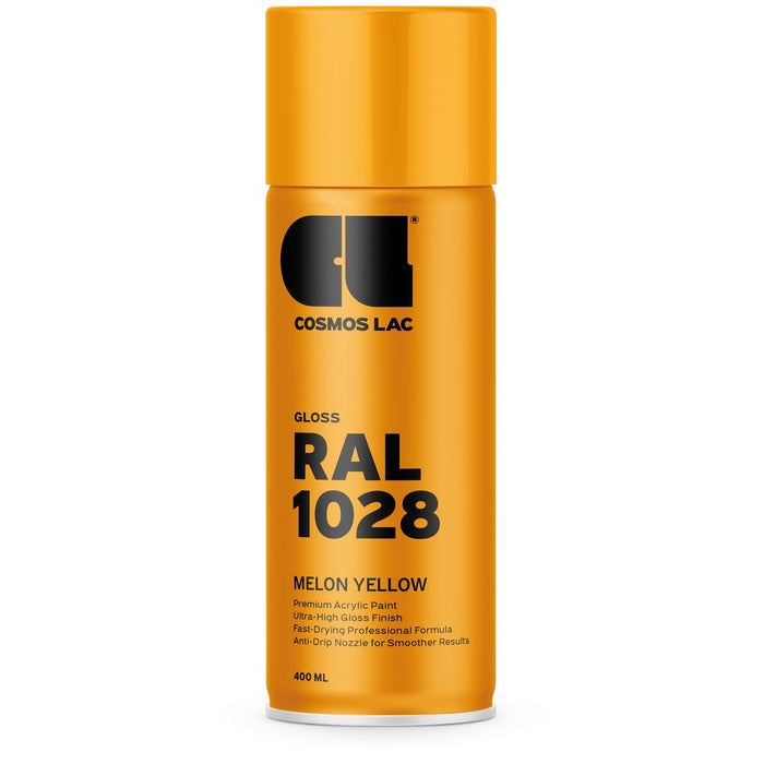 Cosmos premium spray RAL 1028 Melon Yellow