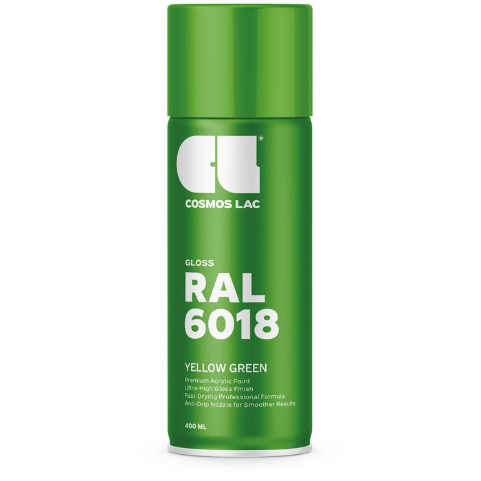 Cosmos premium spray RAL 6018 Yellow Green