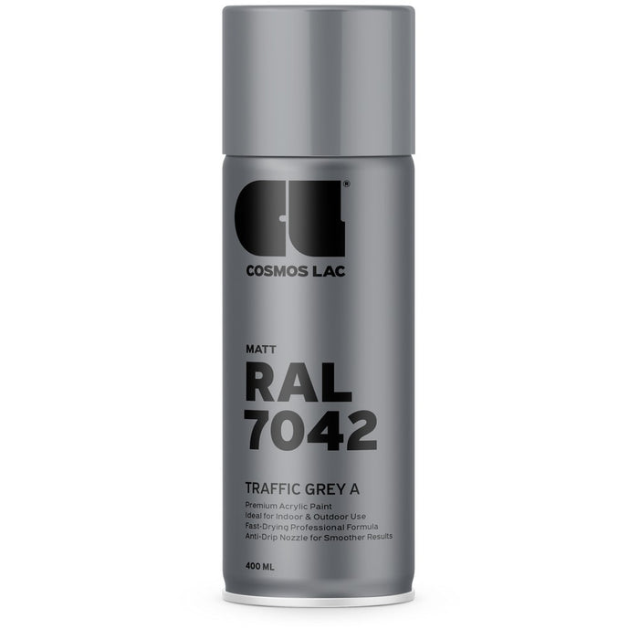 Cosmos premium spray RAL 7042 mat Traffic Grey Matte
