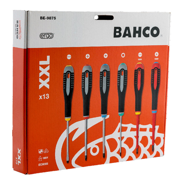 Bahco XXL skruetrækkersæt 9875 13 dele