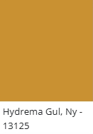 EFAmetal maskinemalje Hydrema Gul (13125) 5 liter Nyere Hydrema Gul