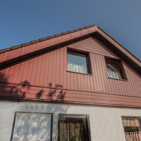 Prefa Siding panel P.10 oxidrød 3009, 138x0,70 mm Pris på forespørgsel