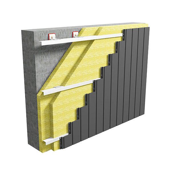 Prefa Siding panel P.10 lys grå 7005, 300x1,2 mm Pris på forespørgsel