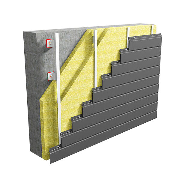 Prefa Siding panel sandbrun 1019, 138x0,70 mm Pris på forespørgsel
