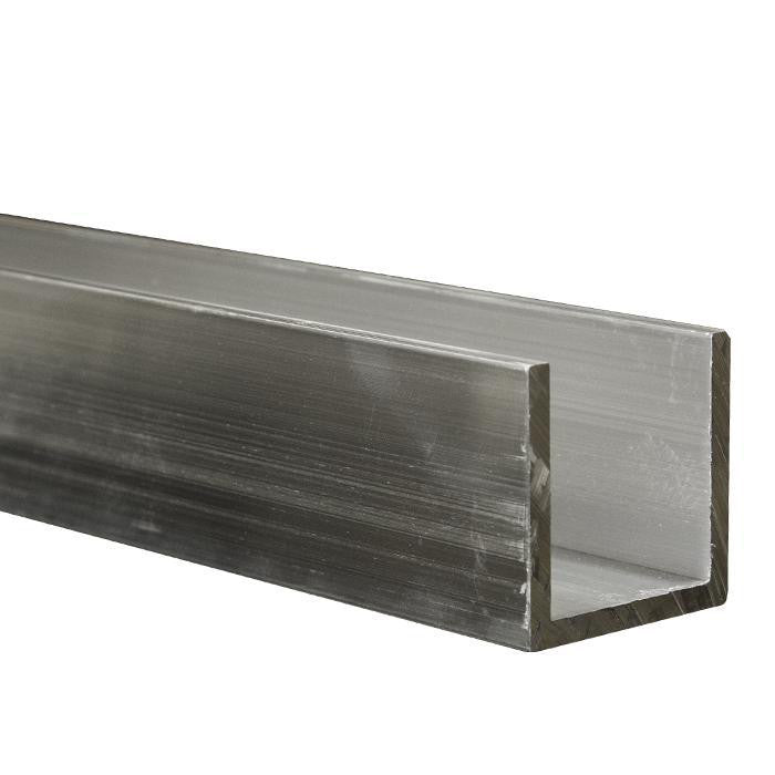 Aluminium U-profil ligesidet 6060/6063 35x35x35x3 mm 6 meter