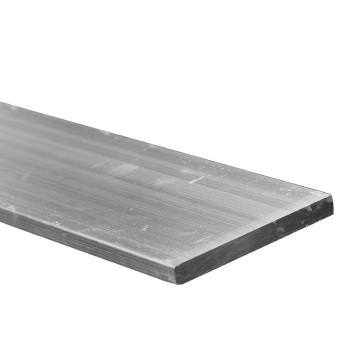 Aluminiumskinne flad 6060/6063 90x5 mm 3 meter