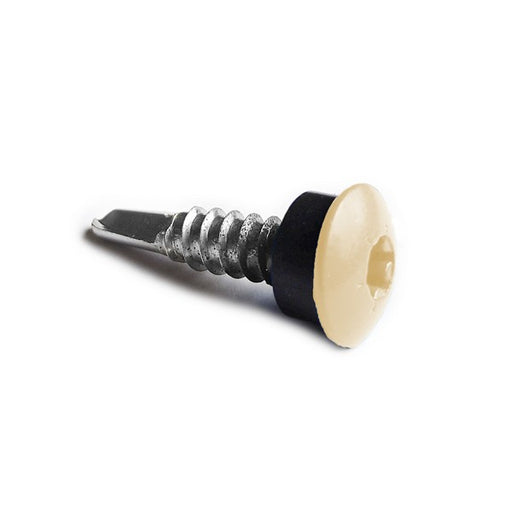 Facadeskrue/overlapskrue corona RAL 1015 RXB t/stål 4