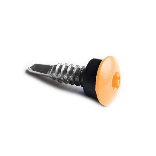 Facadeskrue/overlapskrue corona RAL 1017 RXB t/stål 4