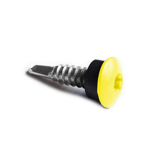 Facadeskrue/overlapskrue corona RAL 1018 RXB t/stål 4