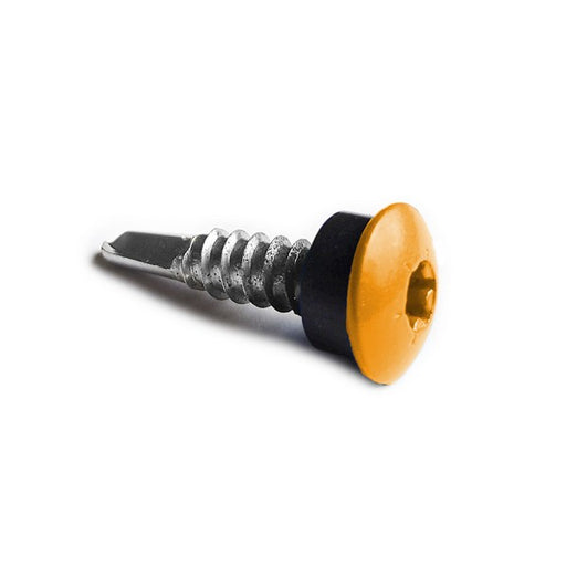 Facadeskrue/overlapskrue corona RAL 2000 RXB t/stål 4