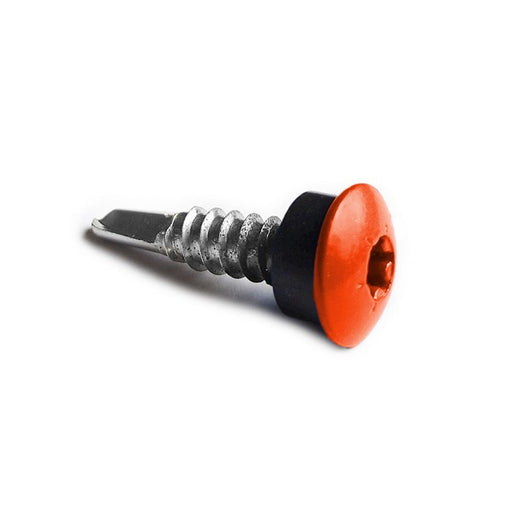 Facadeskrue/overlapskrue corona RAL 2002 RXB t/stål 4