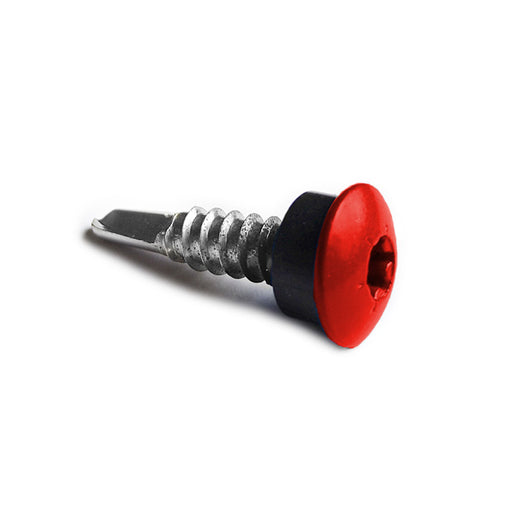 Facadeskrue/overlapskrue corona RAL 3028 RXB t/stål 4