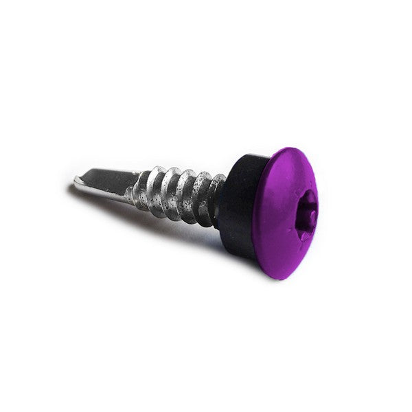 Facadeskrue/overlapskrue corona RAL 4005 RXB t/stål 4