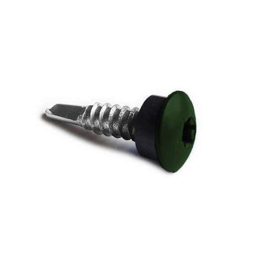 Facadeskrue/overlapskrue corona RAL 6008 RXB t/stål 4