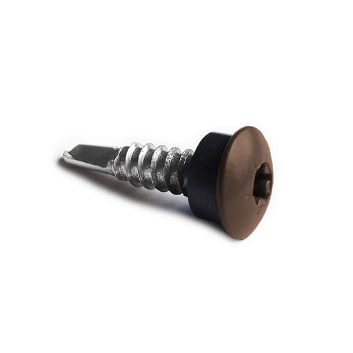 Facadeskrue/overlapskrue corona RAL 8007 RXB t/stål 4