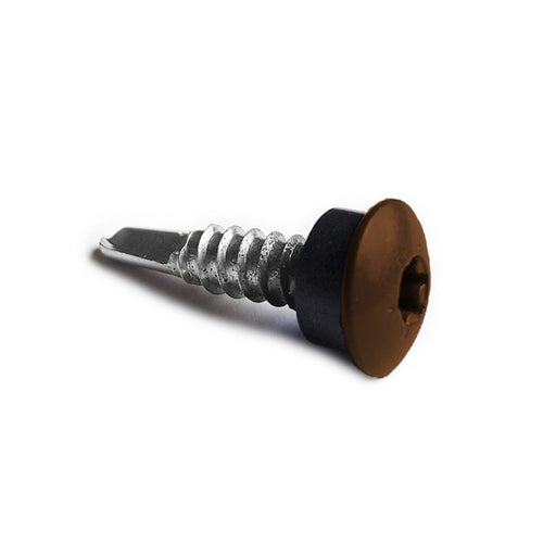 Facadeskrue/overlapskrue corona RAL 8028 RXB t/stål 4