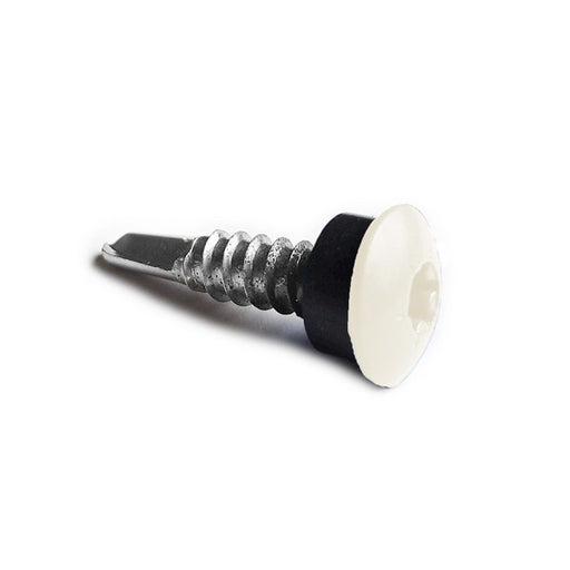 Facadeskrue/overlapskrue corona RAL 9001 RXB t/stål 4