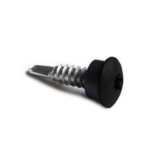 Facadeskrue/overlapskrue corona RAL 9004 RXB t/stål 4