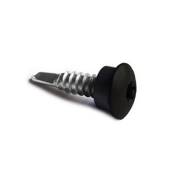 Facadeskrue/overlapskrue corona RAL 9005 RXB t/stål 4