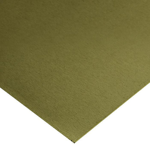 Messingplade MS63 halvhård