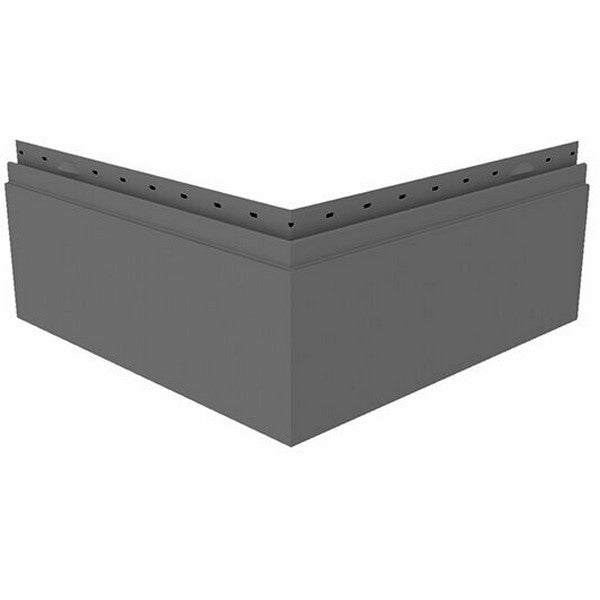 Prefa siding hjørne til 200 teglrød 8004