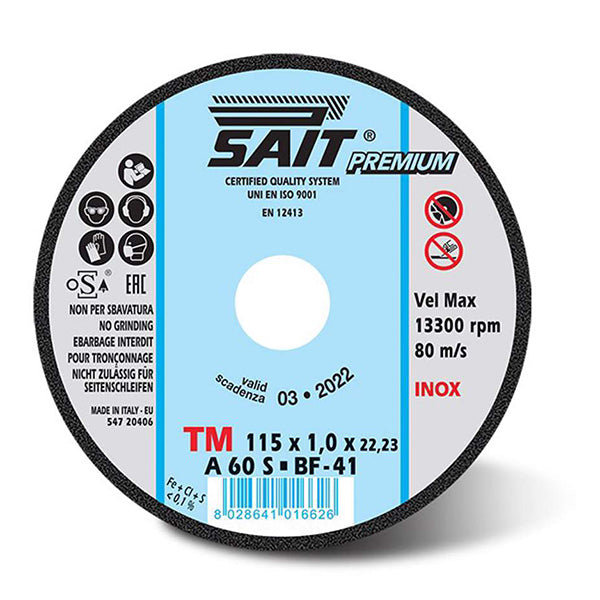 Skæreskive 125mm A60S Sait BF-TM 20 stk
