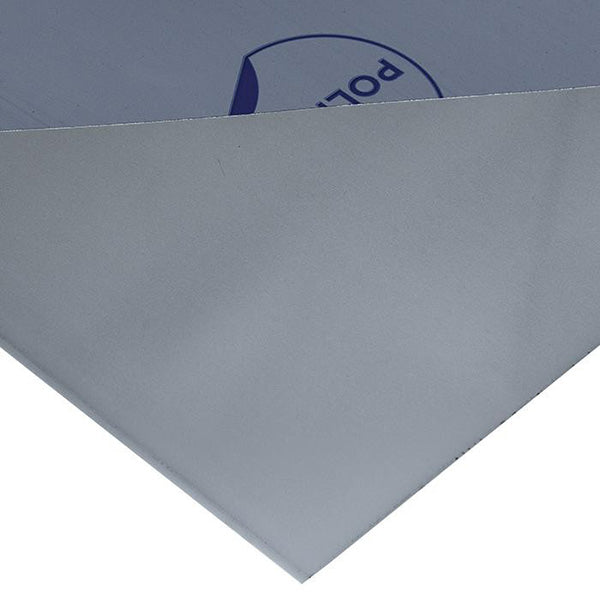 Syrefast stålplade koldvalset 2B m/folie 2000x1000x3 mm